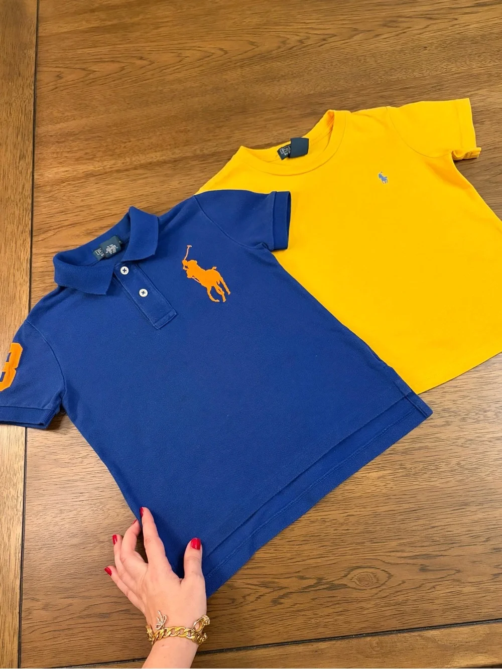 3-4 Years 4T Polo Ralph Lauren Boys Polo Shirts T-Shirts Toddler Kid Lot of 2